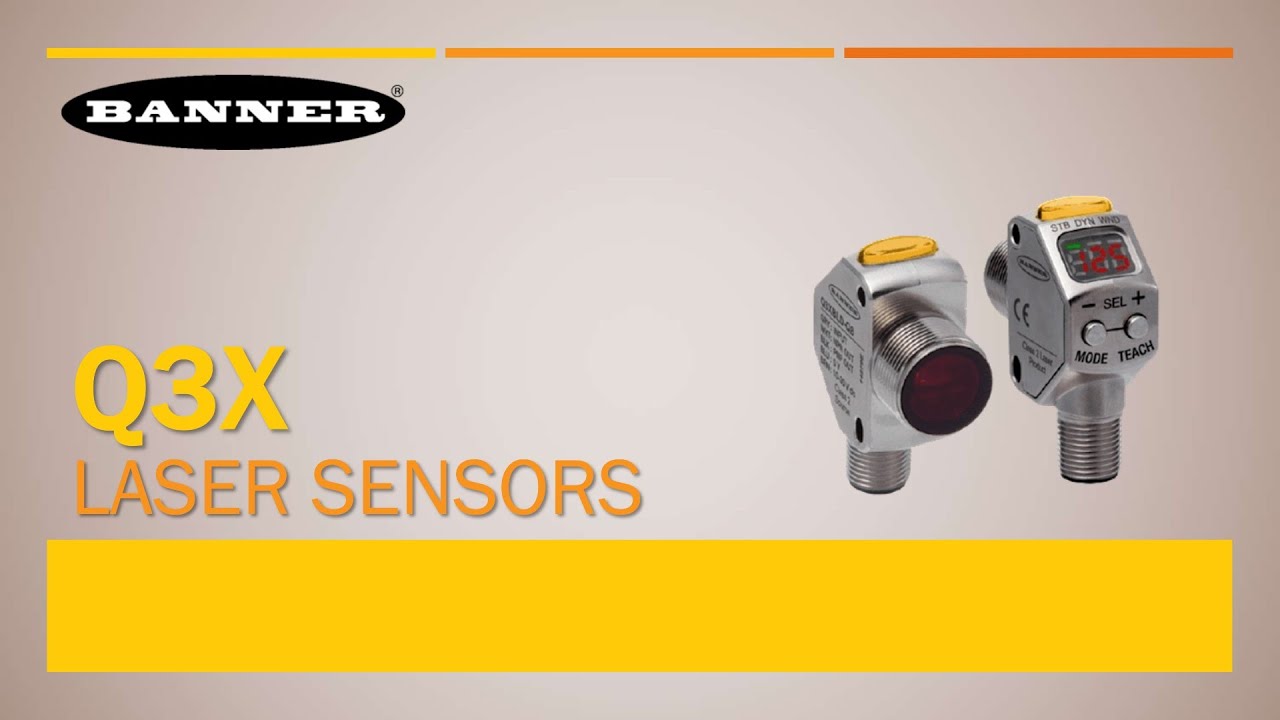 Banner: วิธีการต่อสาย Q3X | Banner Engineering