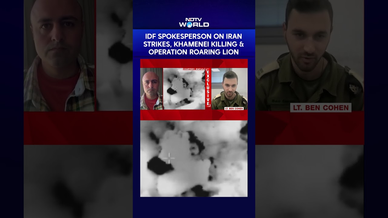 IDF Spokesperson On Iran Strikes, Khamenei Killing & Operation Roaring Lion