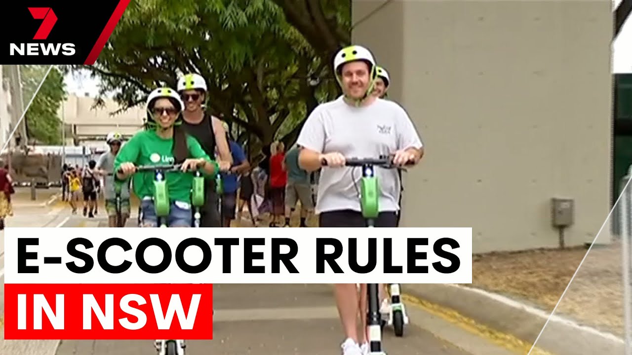 New rules for E-Scooters and E-Bikes in New South Wales | 7NEWS