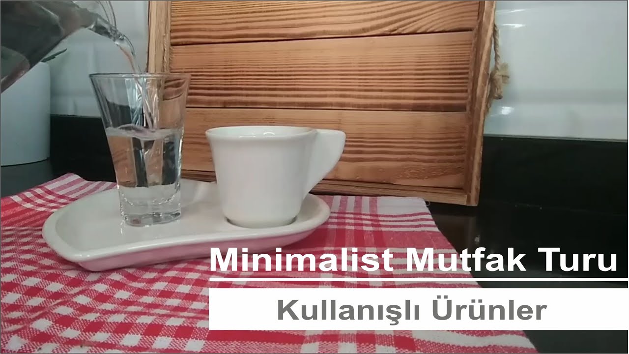 Minimalist Mutfak Turu | Dolap Düzenim | Farklı Yaşam