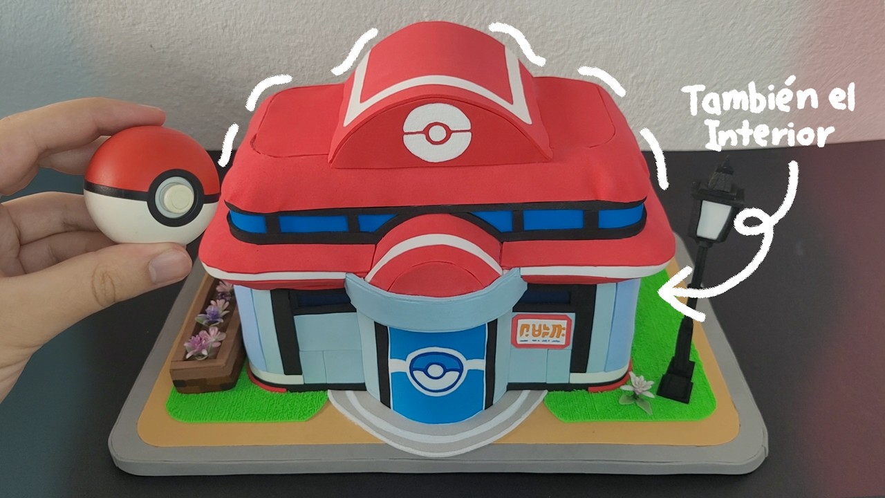 Hice por COMPLETO el Centro Pokémon de Kanto en miniatura