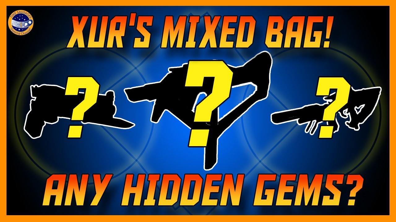 XUR'S Dodgy Exotics Great Stats! Tidy Void Pulse! Titans For The Win! Banshees Lighter!