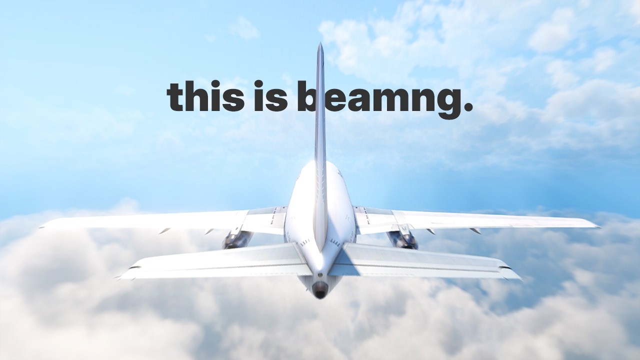 I turned BeamNG into a Flight Simulator