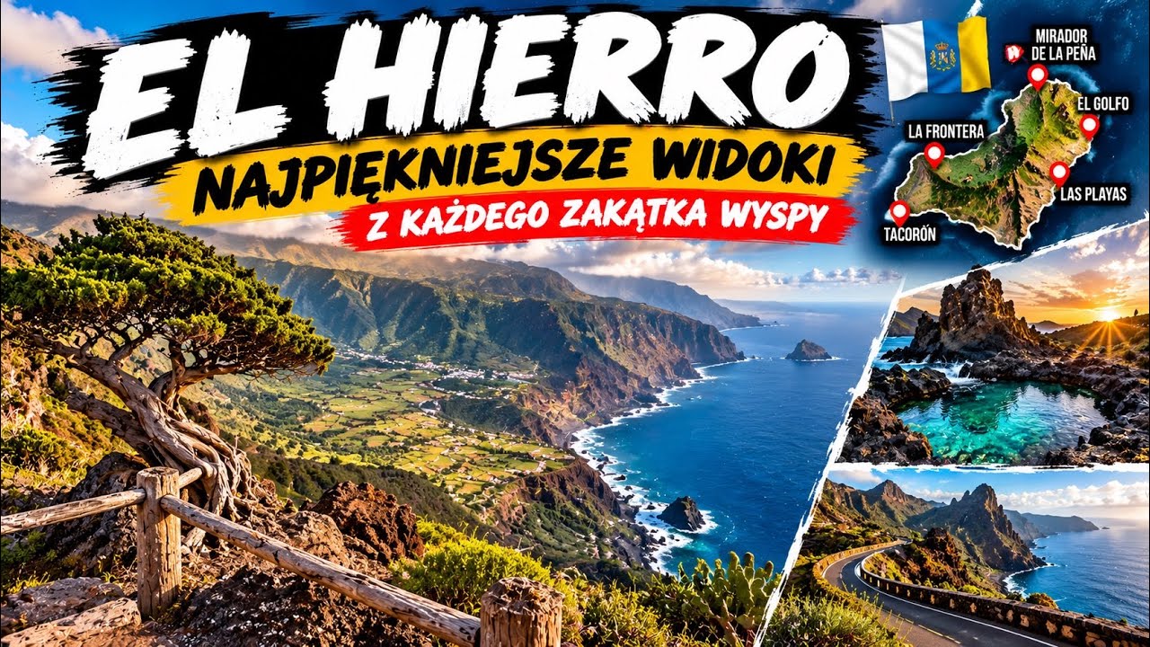 El Hierro. Najpiękniejsze widoki ze wszystkich zakątków wyspy 4K
