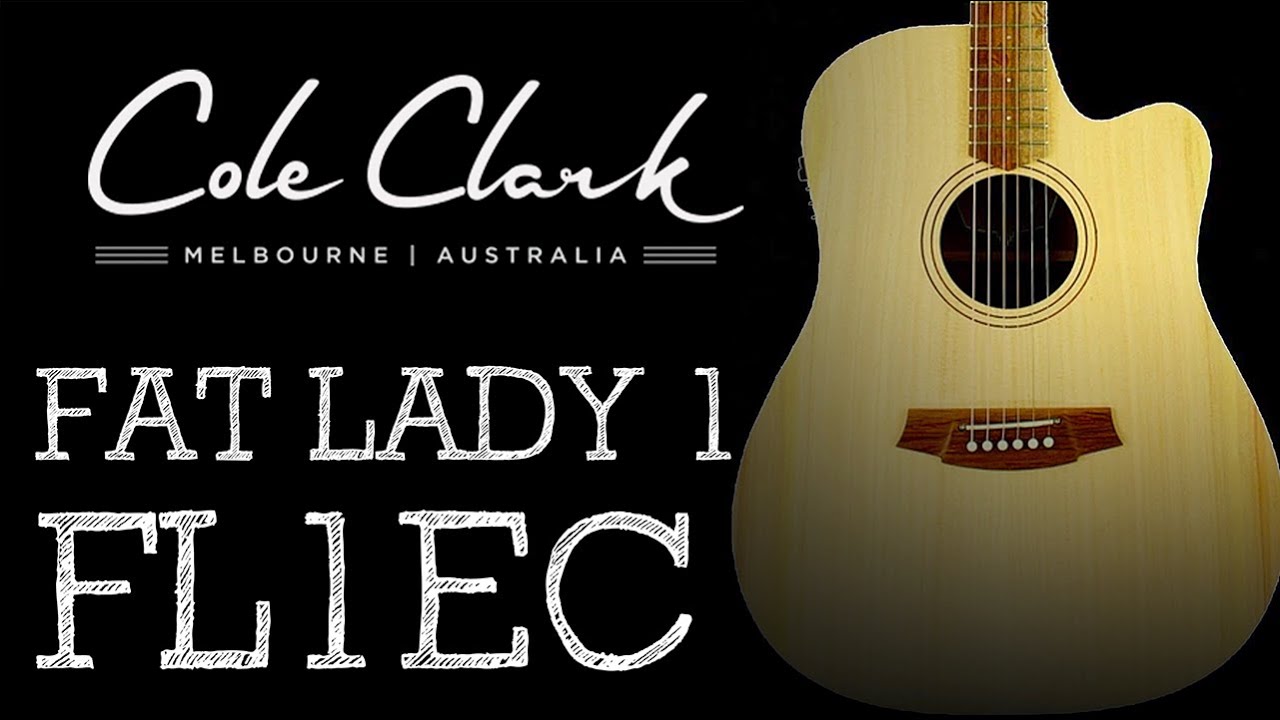 Cole Clark Guitars - FL1EC Dreadnought Acoustic
