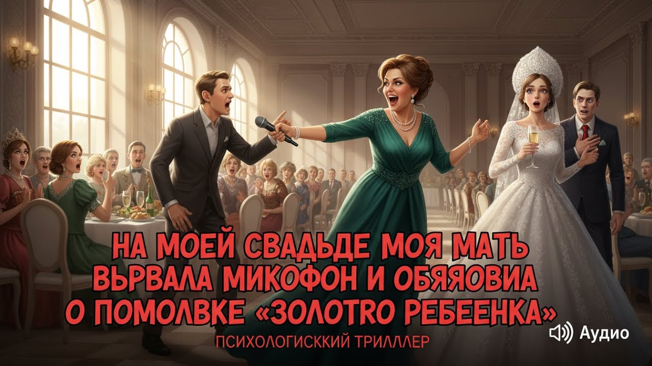НА МОЕЙ СВАДЬБЕ МАТЬ ВЫРВАЛА МИКРОФОН И ОБЪЯВИЛА ПОМОЛВКУ «ЗОЛОТОГО РЕБЁНКА»