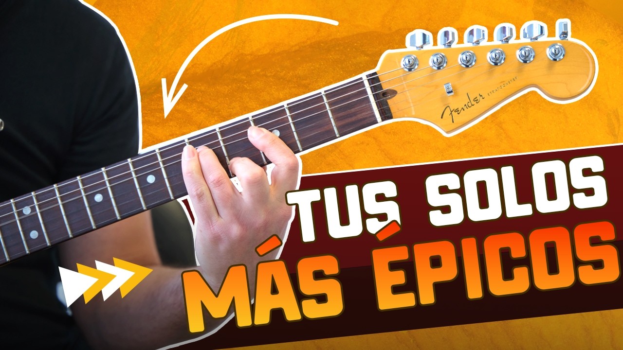 LICKS Repetitivos para MEJORAR tus SOLOS de ROCK 🎸
