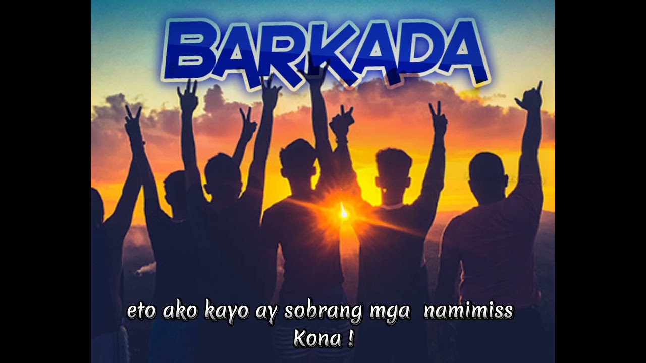 Ko shu Pigi (TAGALOG VERSION LYRICS VIDEO) BARKADA- Noblessed[TIKTOK VIRAL]