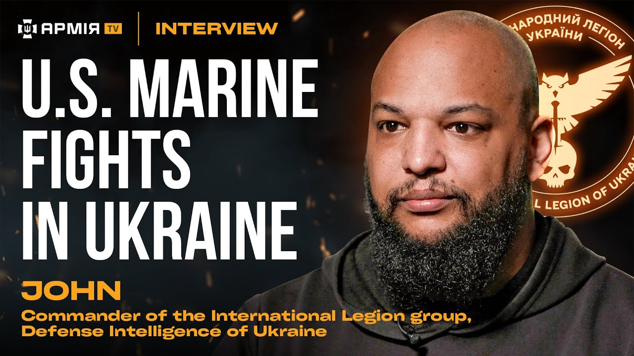 Former U.S. Marine fights against Russia in a Special Unit of the Defense Intelligence of Ukraine