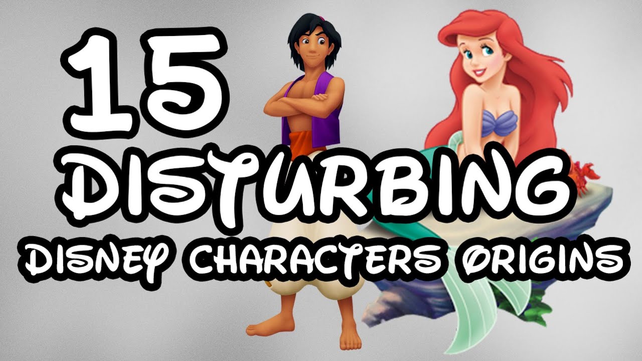 15 Disturbing Scary Facts of Disney Character's Origins