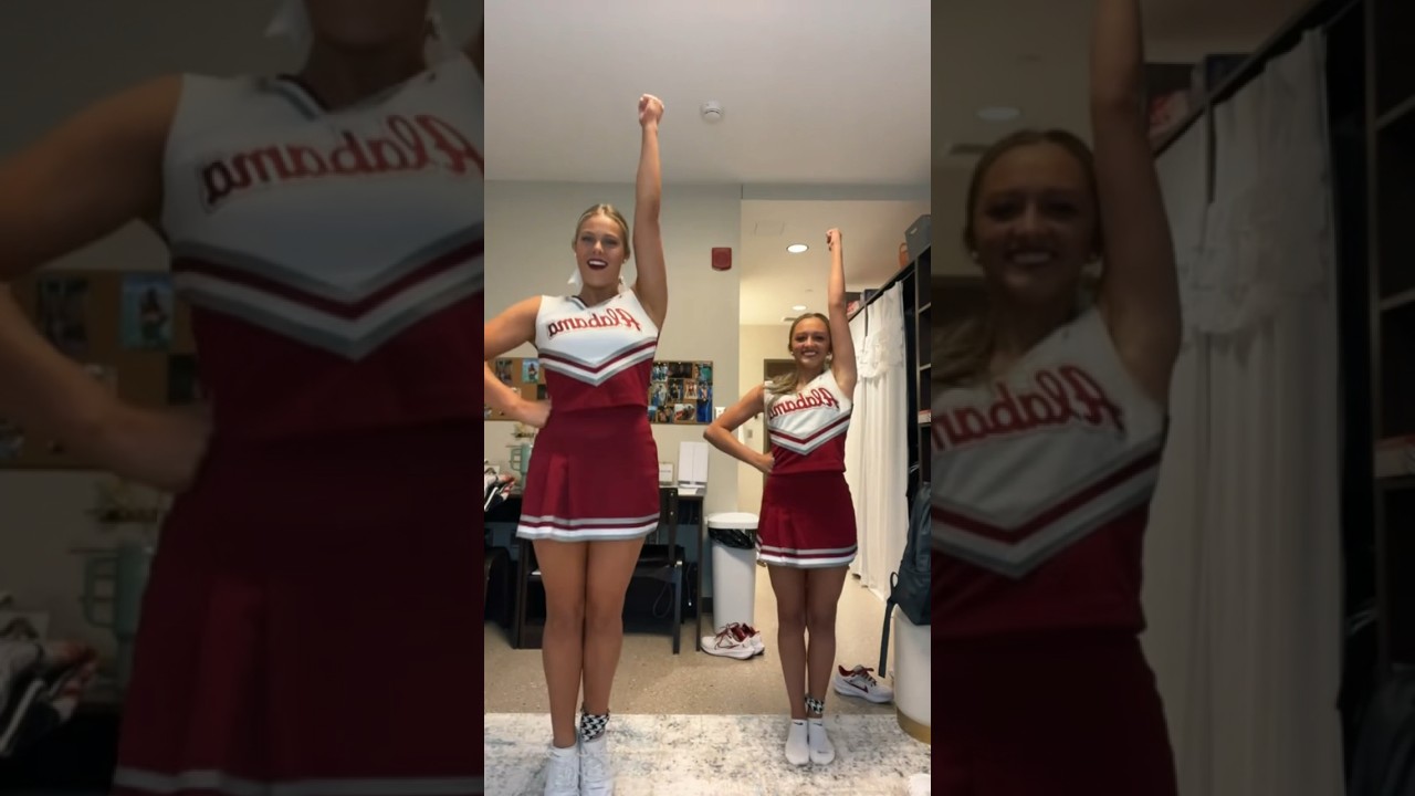 Roll Tide Roll❤️ #football #shorts #music #cheerleader #alabama #song #trendy