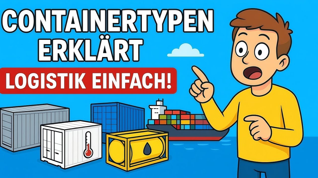 Alle Containertypen in der Logistik erklärt | Standard, High Cube, Reefer, Tank & mehr