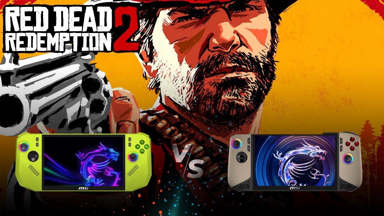 Red Dead Redemption 2 &ndash; MSI Claw A8 vs 8 AI+ | AMD Z2E vs Intel Arc | FSR Benchmark