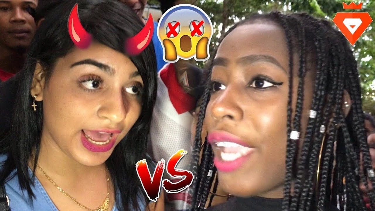 DOMINICANA vs HAITIANA!! La Princesa Vs La Chama FTL 🔥😱 (Picante) Batalla de Freestyle