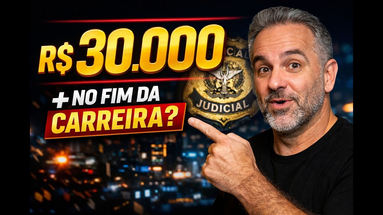 Quanto ganha um Policial Judicial no fim de carreira? Veja a remuneração completa!