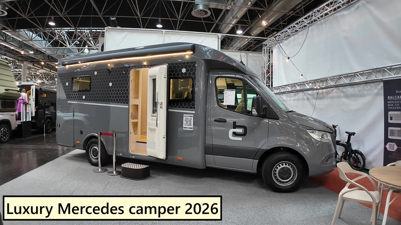 Luxury Mercedes camper 2026 by BALCAMP