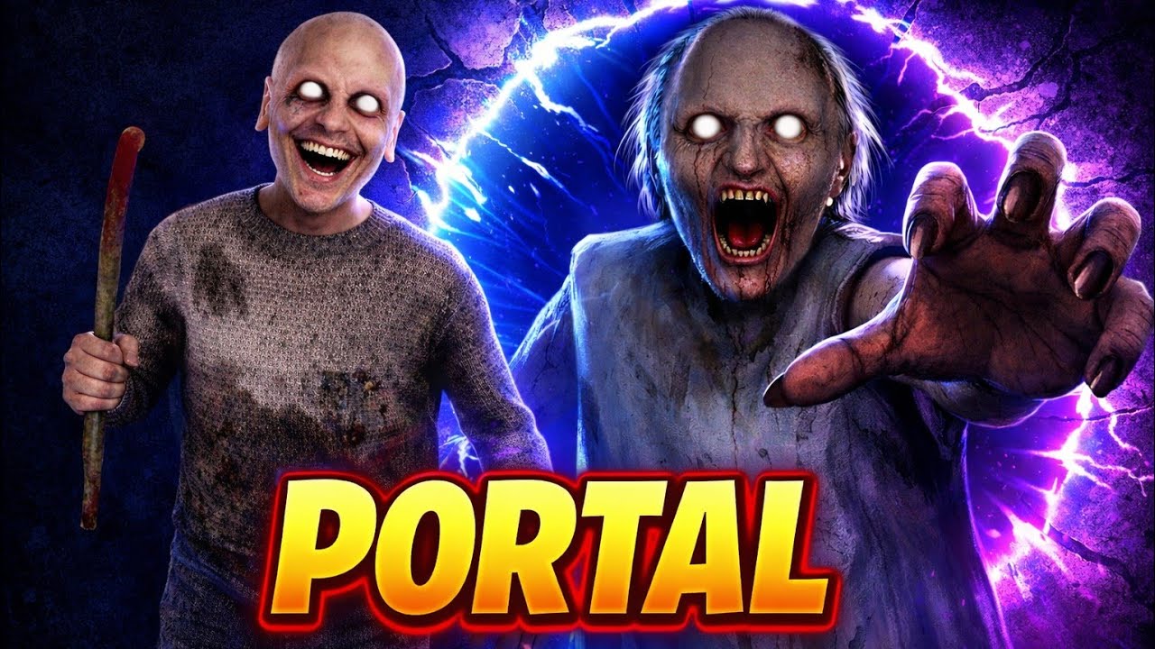 Granny Portal Escape 😱 | Secret Dimension Horror Gameplay
