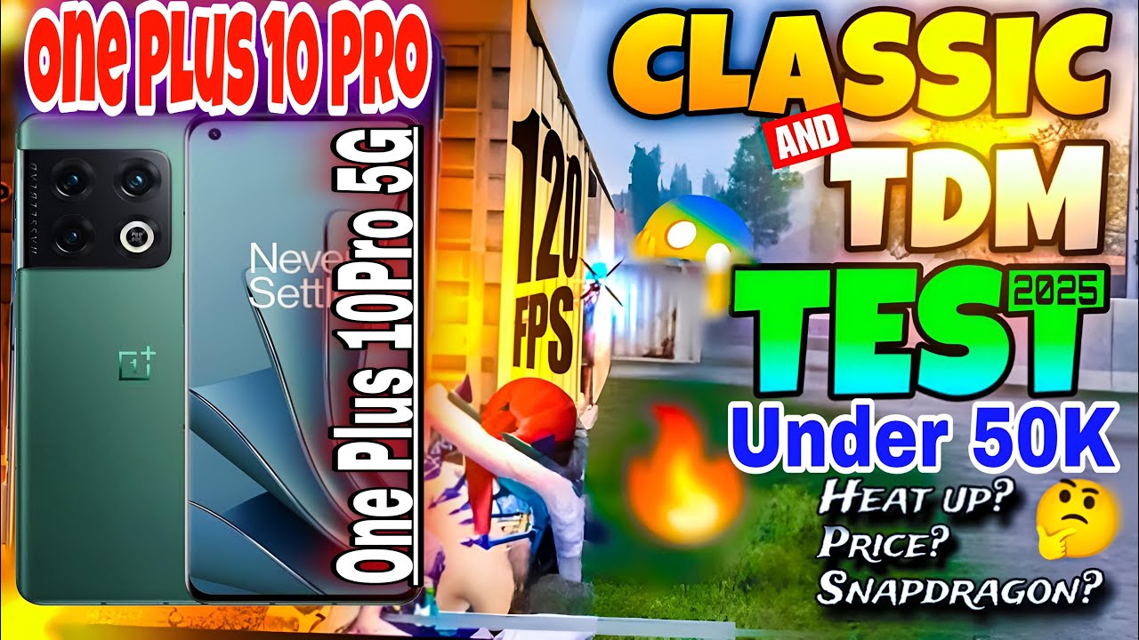 oneplus 10 pro pubg test 2025🔥😍| one plus 10 pro pubg/bgmi test | fps test | graphics | price.