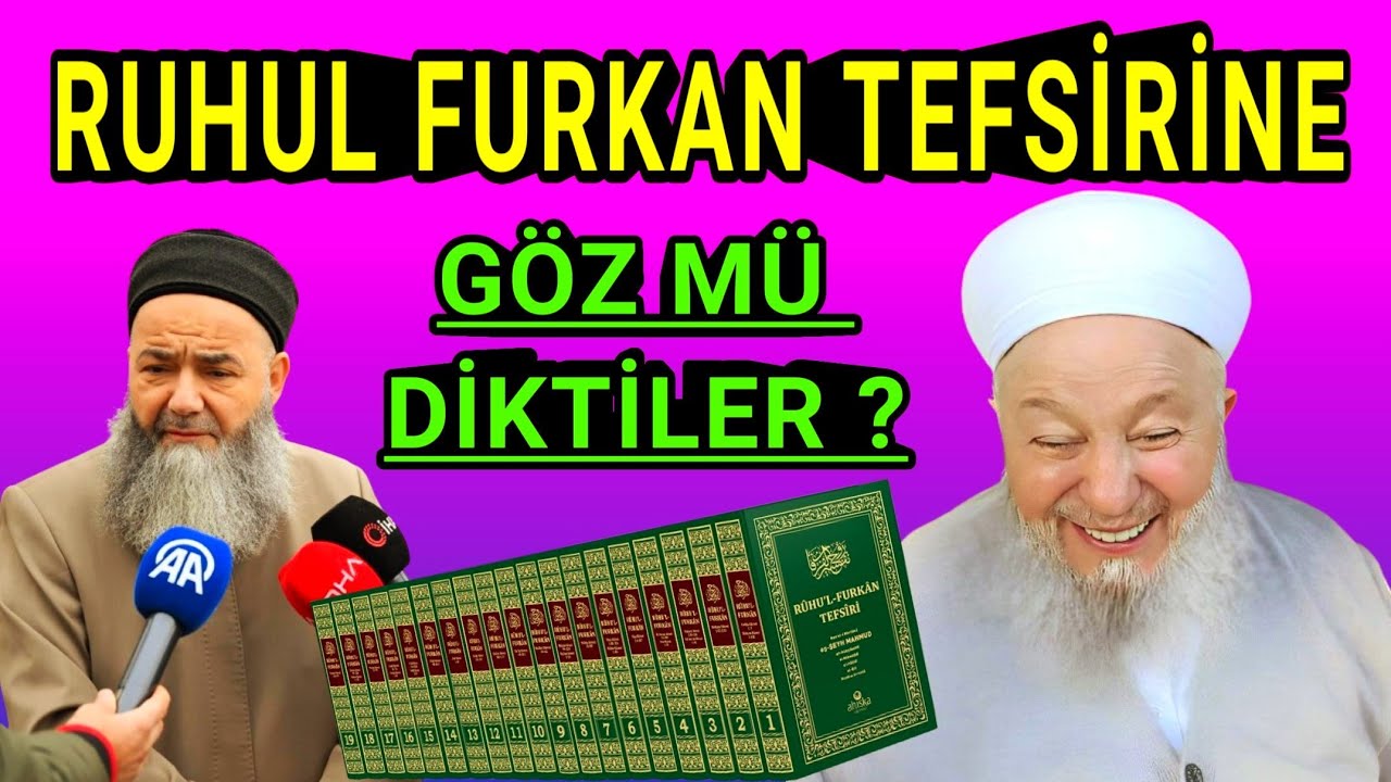 Cübbeli Ahmet Hocamızın Yazdığı Ruhul Furkan Tefsirini Devre Dışı Bırakmak İstiyorlar ! ( Ziyaret )