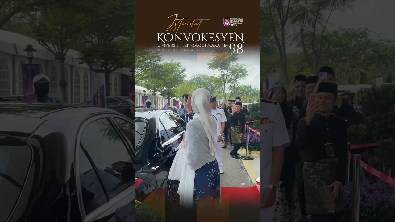 Hari pertama Istiadat Konvokesyen UiTM ke-98