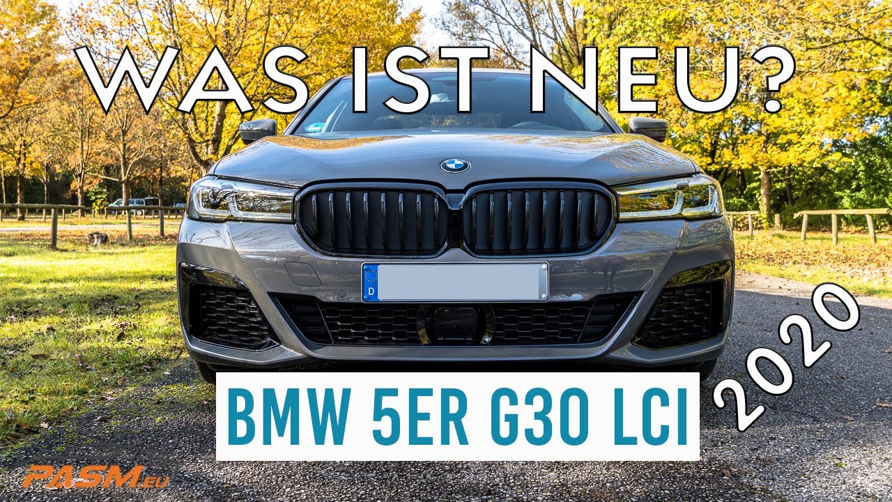 BMW G30 520d LCI 2020 - Was ist neu? Berninagrau, Sensatec usw. - First Look!