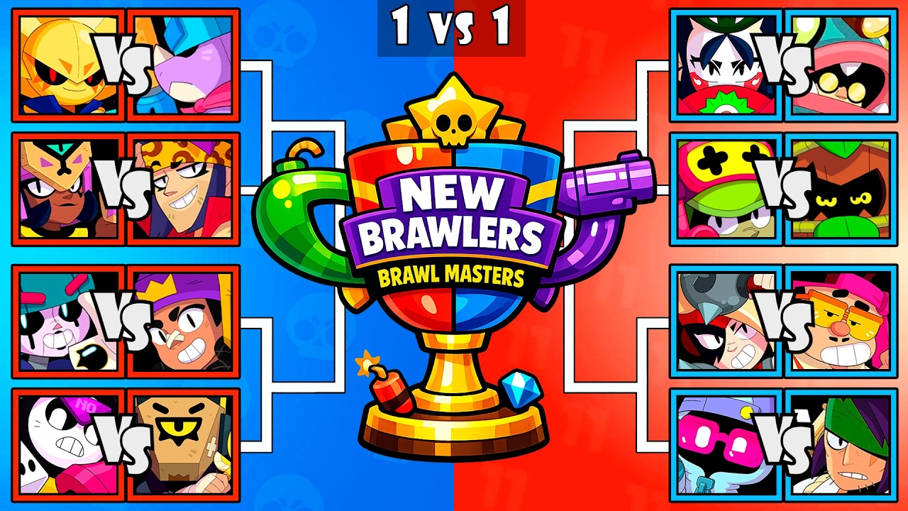 BEST NEW BRAWLER In Brawl Stars | Brawl Stars Tournament | Sirius & Najia New Brawlers