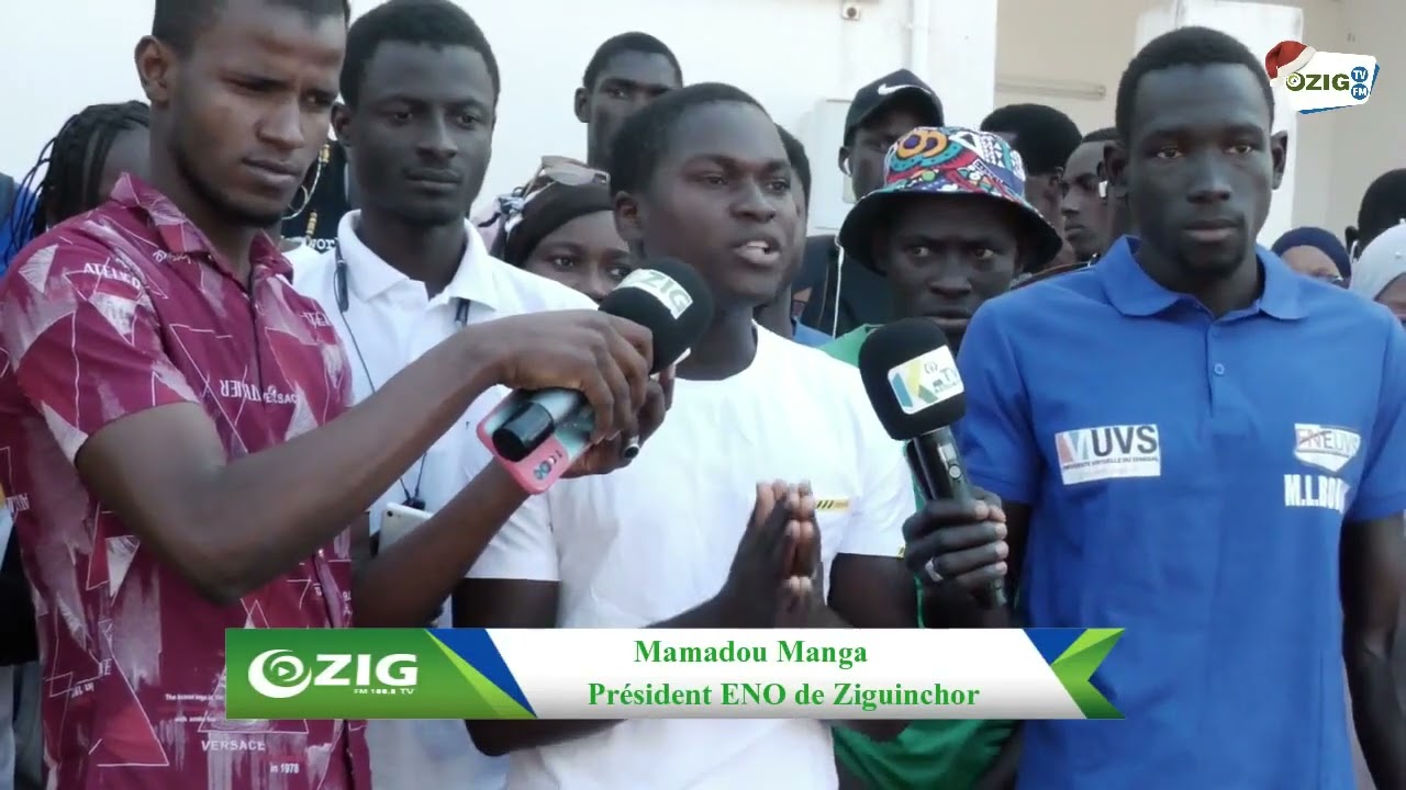 Université Virtuelle Sénégal : Les étudiants des ENO de Bignona et Ziguinchor en colère