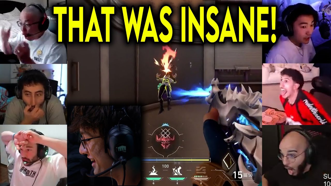 Valorant Streamers Reacts To ENVY Canezerra CRAZY 4k Against TSM In VCT Ascension