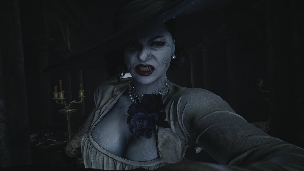 Resident Evil 8 Village - Lady Dimitrescu Boss Fight