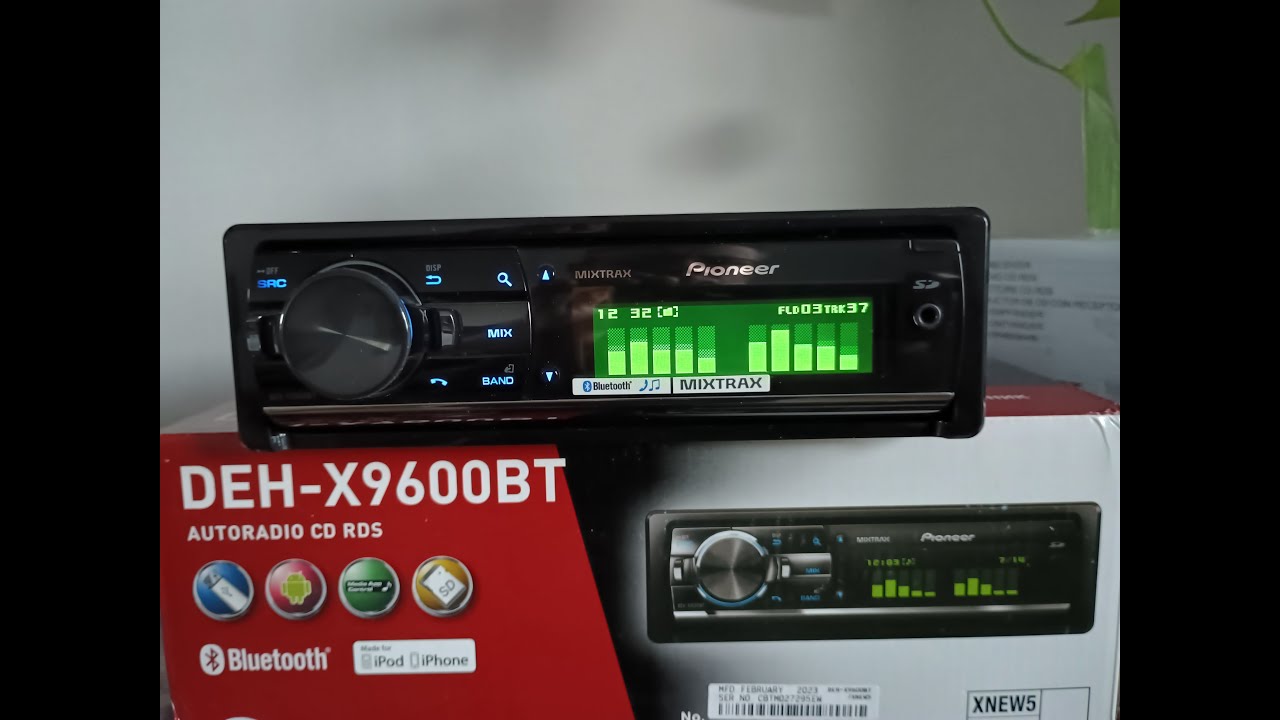 Pioneer X9600BT Amaizing Car Audio System