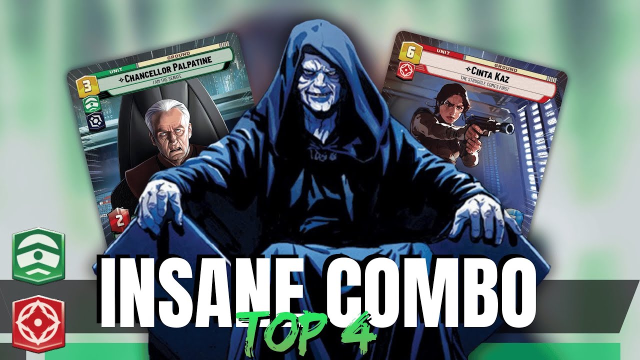 PLOT COMBO FOR the WIN? PALPATINE TARKINTOWN! - Gameplay / Star Wars Unlimited