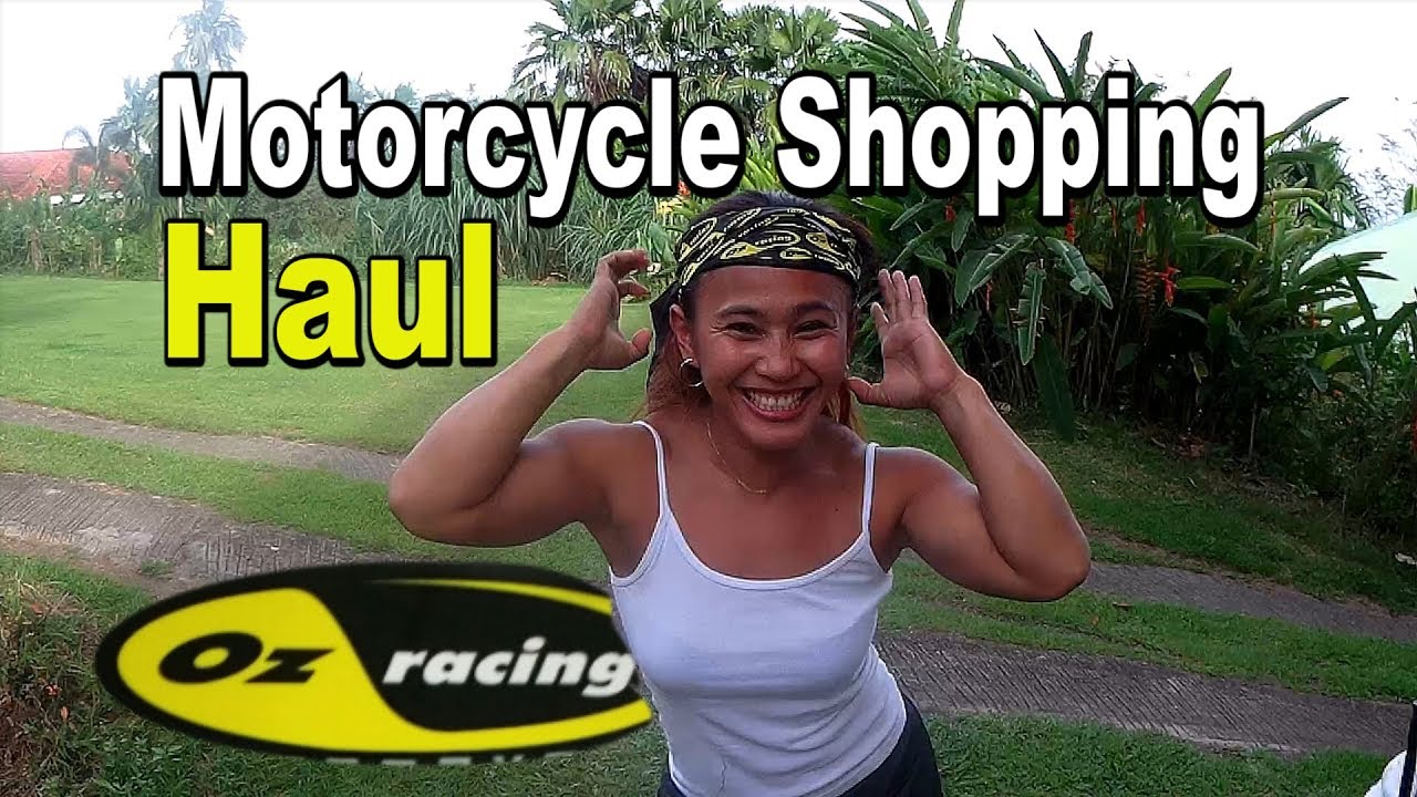 Motorcycle Gear Haul OZ Racing. Dumaguete Philippines