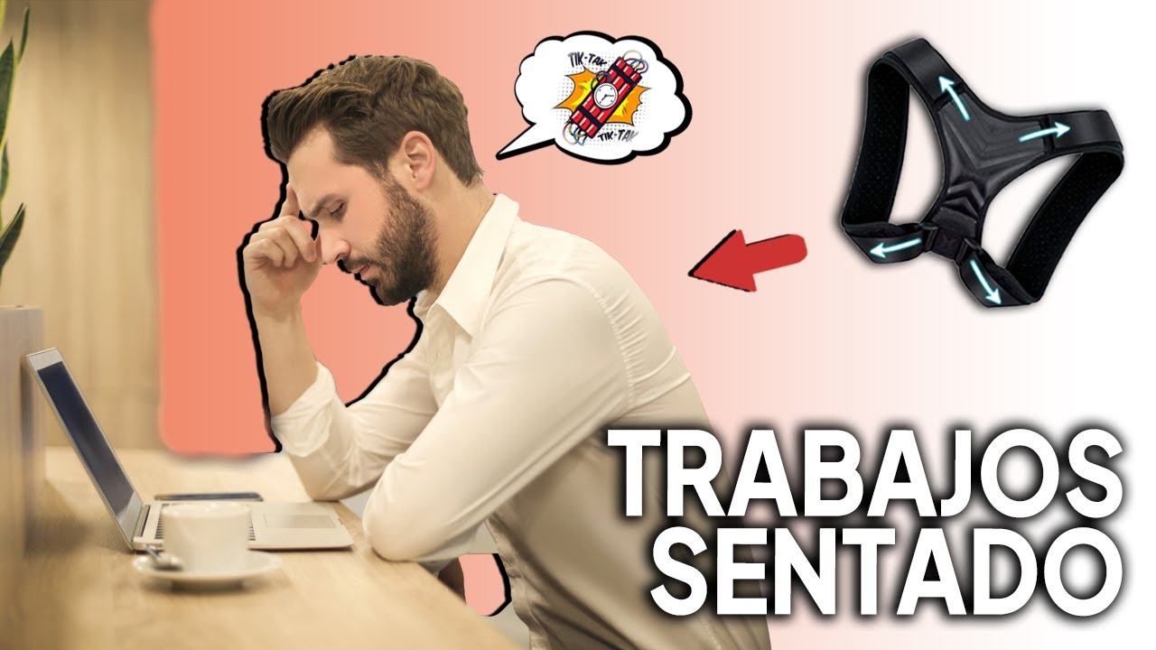 Corrector postural para TRABAJAR SENTADO 👉 ¡Úsalo bien! | Fisioterapia 2021