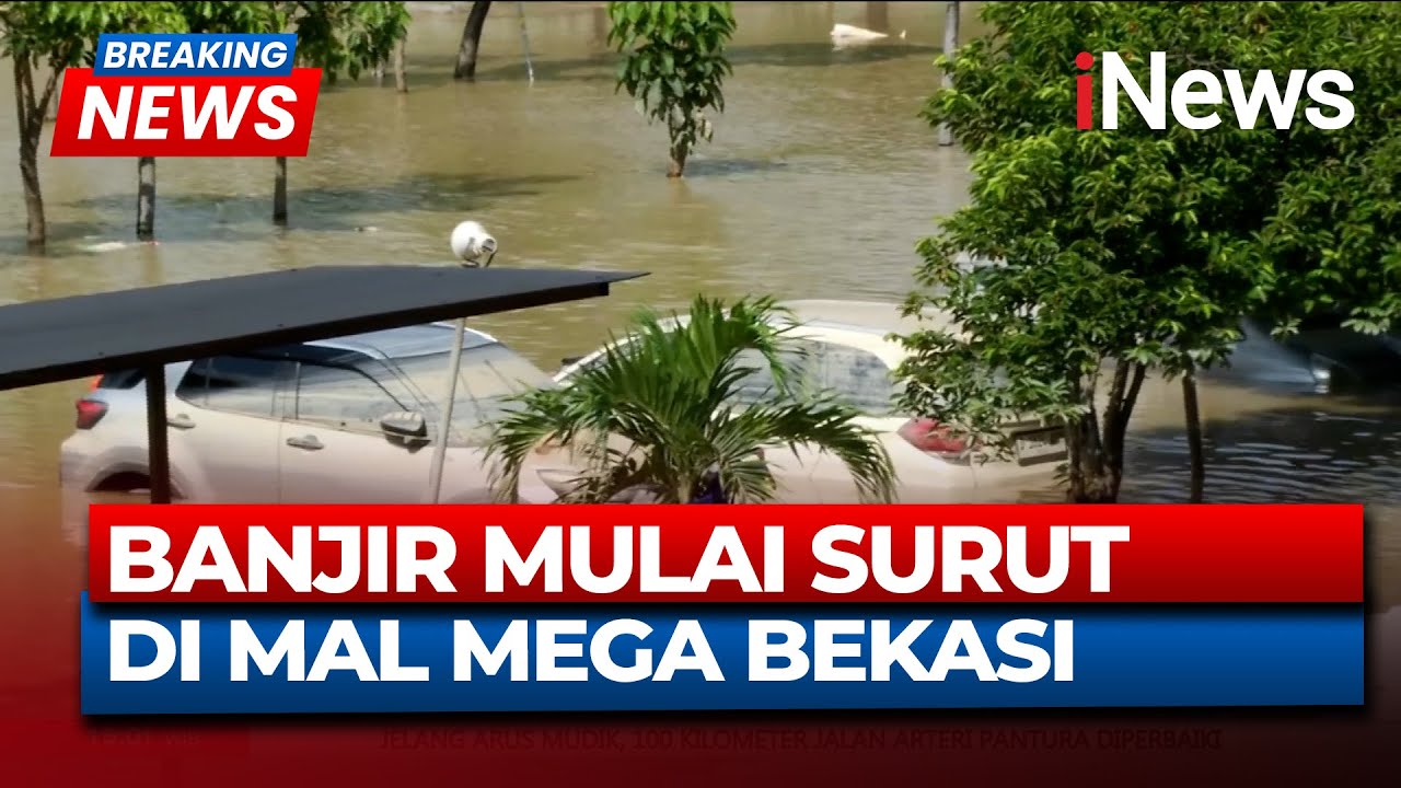 Breaking News Banjir di Mega Mal Bekasi, 6 Mobil Belum Bisa di Evakuasi | 05/03