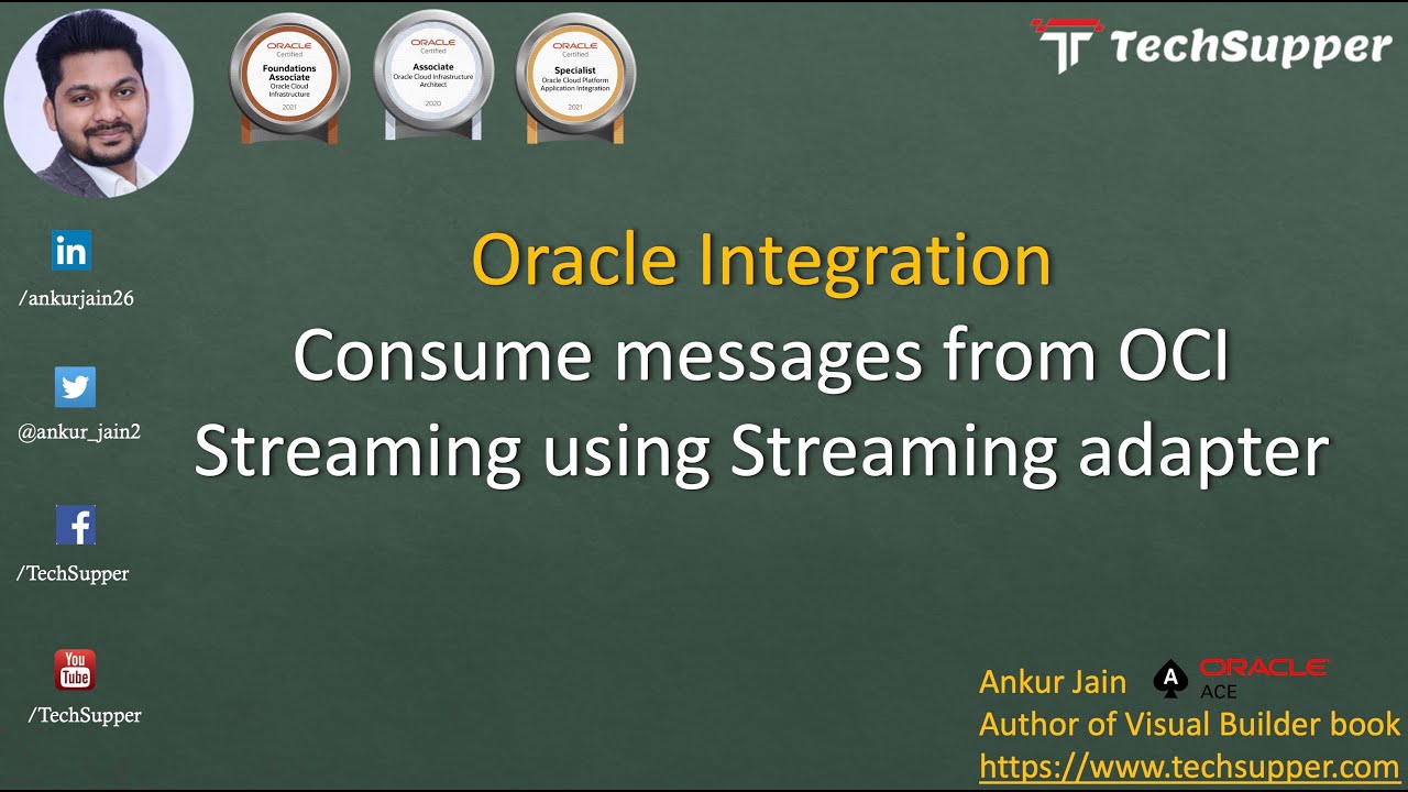 Consume Messages from OCI Streaming in Oracle Integration