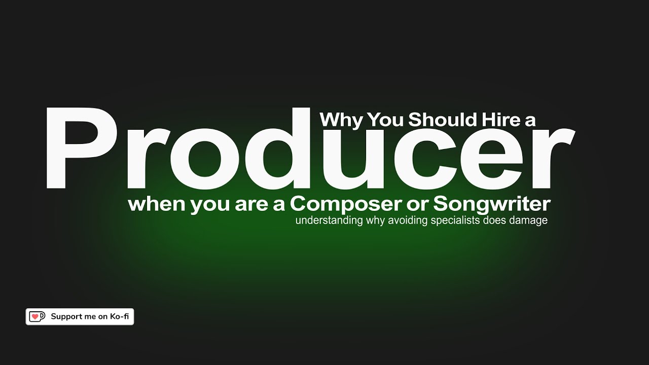 Why You Should Hire A Producer - an Example