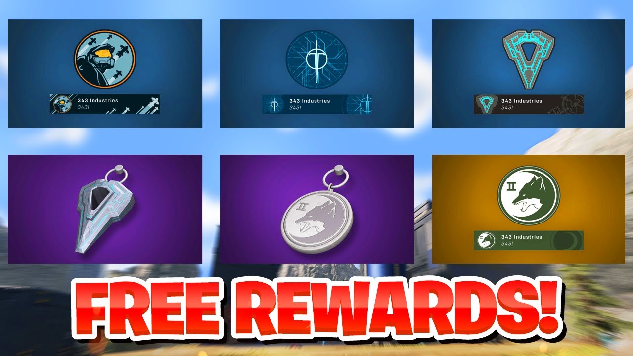 HALO TV SHOW FREE REWARDS! HOW TO UNLOCK 6 FREE REWARDS IN HALO INFINITE!