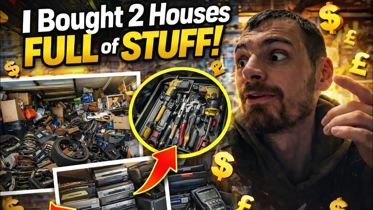 I Cleared 2 Houses And Here's Some Of The Stock Ready To Flip On Ebay 
