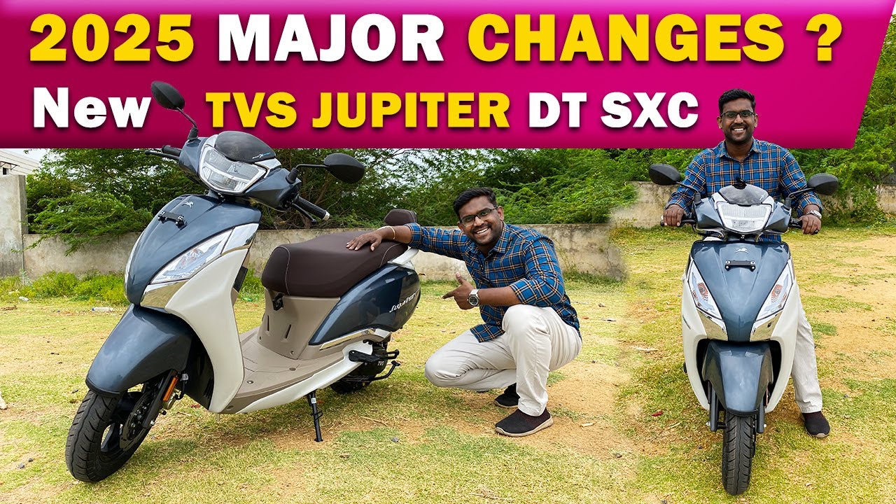 Best Comfort Scooter ⁉️ TVS Jupiter 125 DT SXC Tamil Review | 2025 TVS Jupiter 125 Review in Tamil