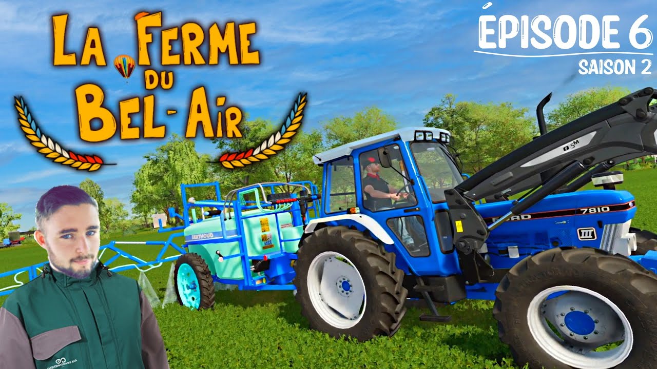 LA FERME DU BEL-AIR - Saison 2 ep.6 | On soigne les cultures ! (et achat d'une benne) ! ft.Germain