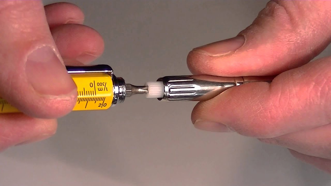 How to Replace the Refill on the Monteverde One Touch Stylus Tool Pen