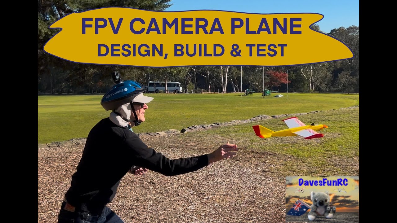FPV Plane Design and Construction for RunCam Thumb Pro