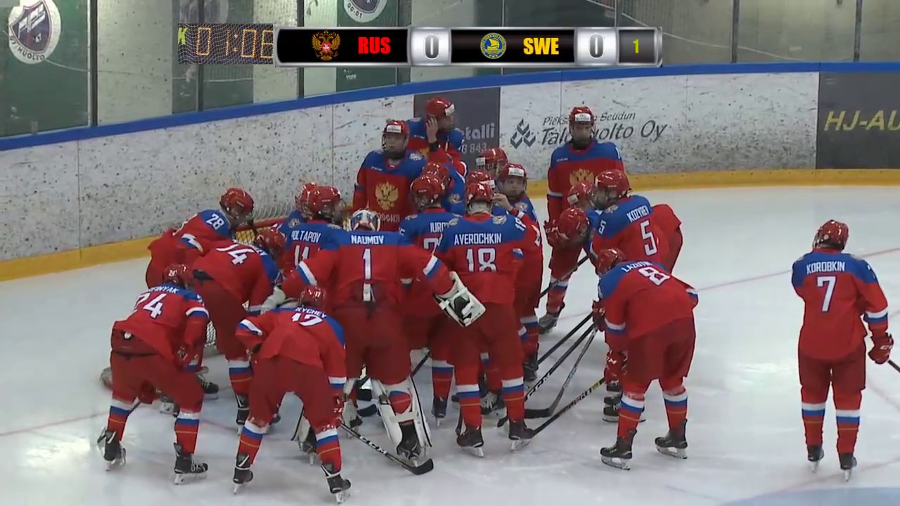 Venäjä - Ruotsi // U16 Neljän maan turnaus // 8.2.2019 Pieksamäki