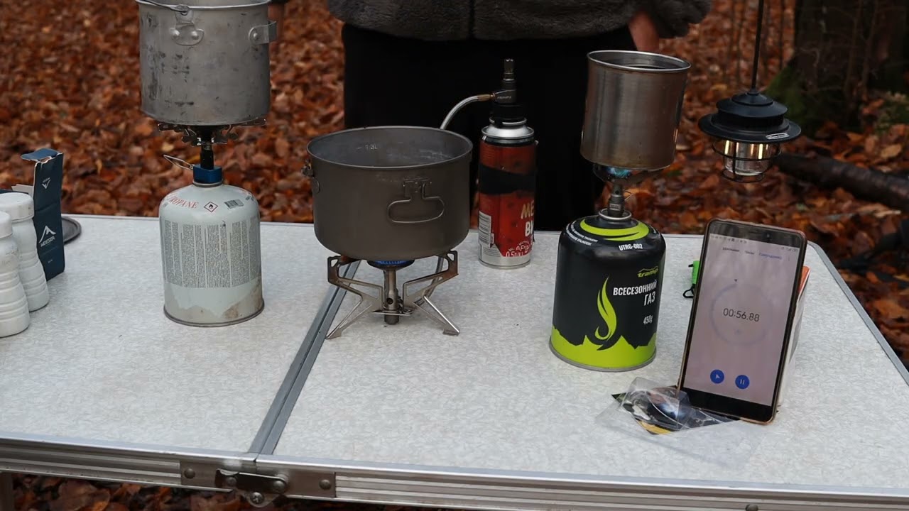 Fire Maple Polaris vs BRS3000T vs Widesea GS-X1 ультралайт пальник.