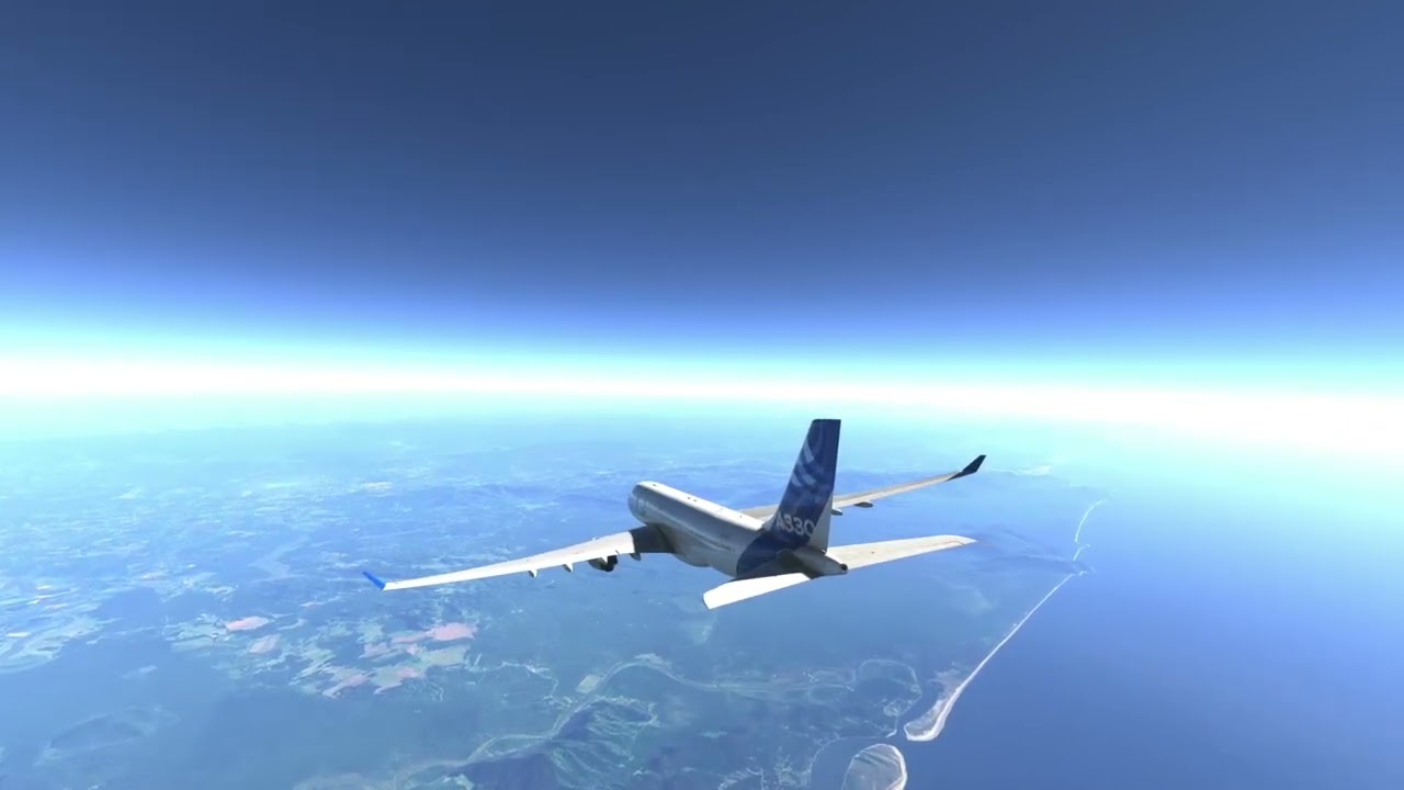 (MSFS2024) #microsoft #airbus #a330 #takeoff #landing #viralvideo #flightsim #gameplay #simulator 