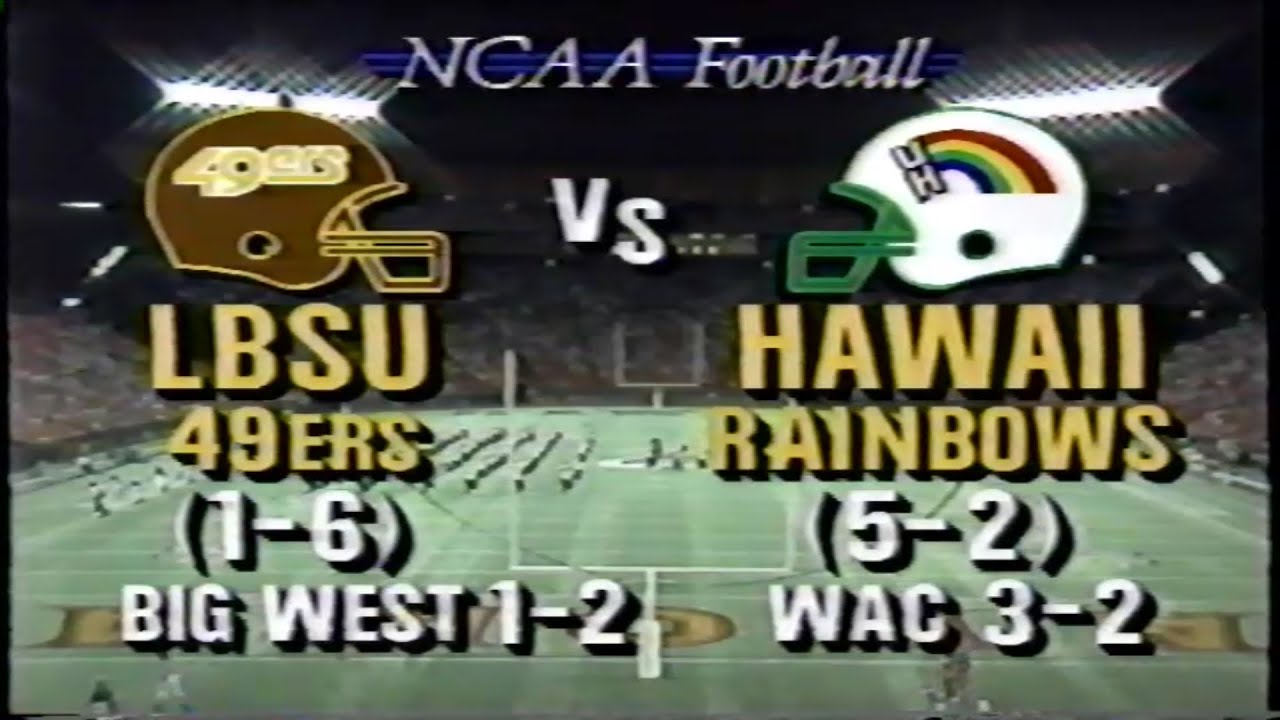 1988 Long Beach State at Hawaii