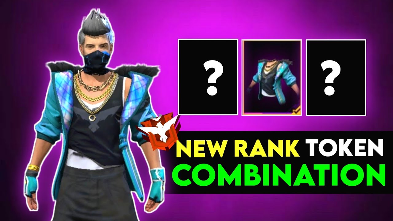 New Rank Token Bundle Free Dress Combination | New Dress Combination | Free Fire Dress Combination
