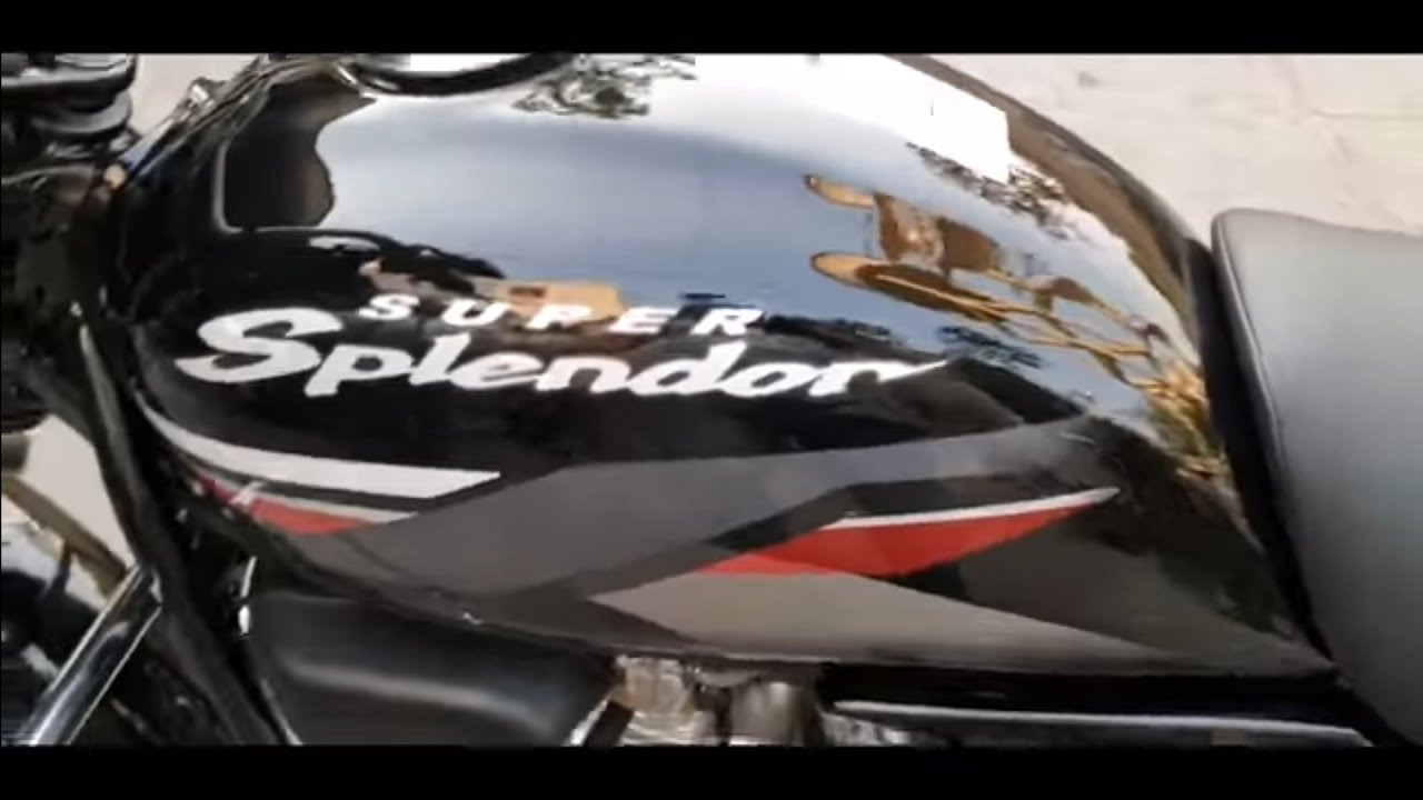 HERO HONDA SUPER SPLENDOR GENUINE MODEL MODIFICATION.