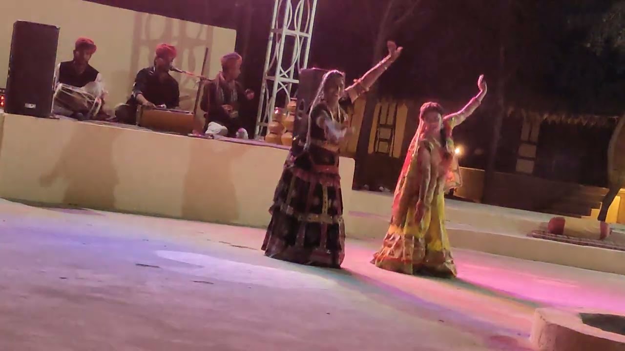 Jaisalmer: Most beautiful night dance performance by local dancers