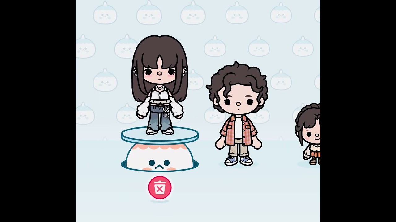 Tutorial de familia coreana  #tocaboca 
